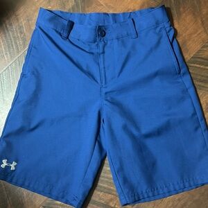 Boys YMD | Under Armour Blue Golf Shorts